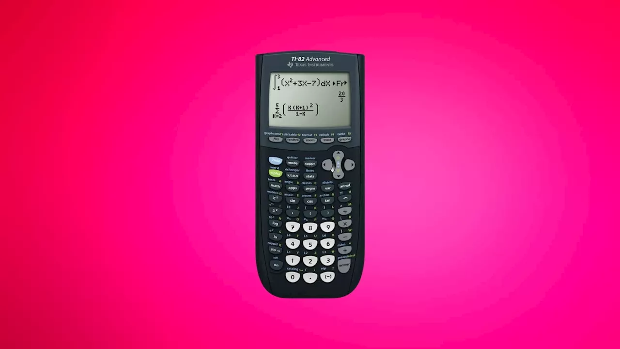 Cette calculatrice scientifique Texas Instruments TI 82 spéciale lycée est à moins de 50 euros