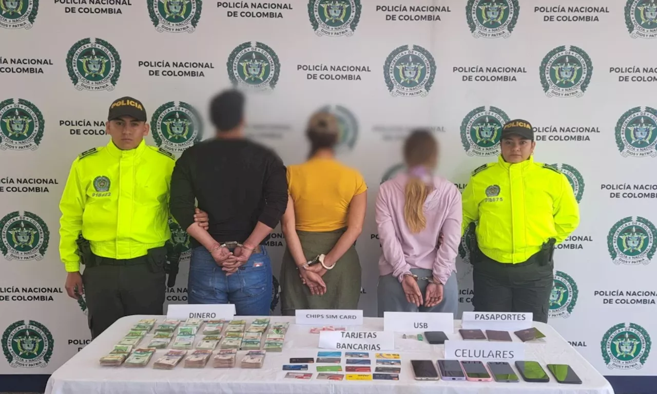 Desarticulan banda que estafaba a extranjeros por aplicaciones de citas en Medellín