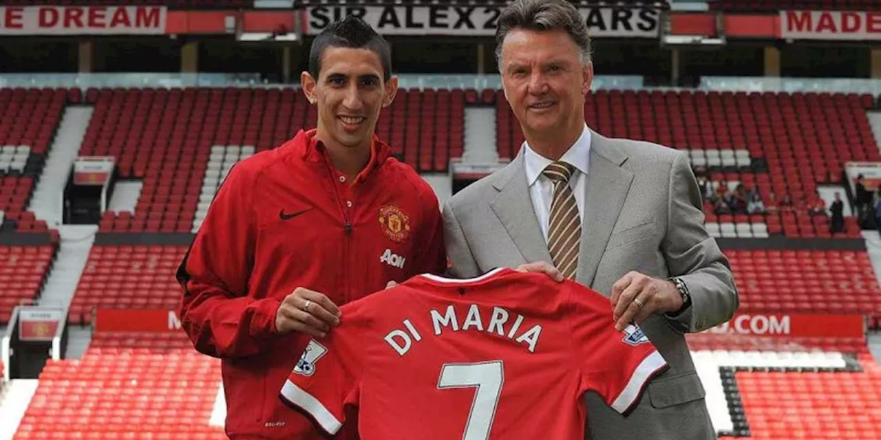 Bikin Sindiran Menohok, Angel Di Maria: Louis van Gaal Adalah Pelatih Terburuk!