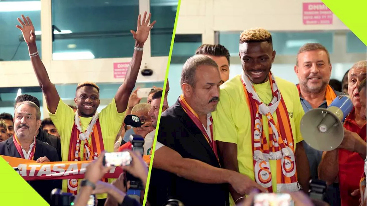 Galatasaray Announces Victor Osimhen’s Transfer With Unique Message: Photos