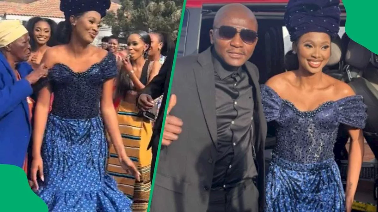 'This is so cute': Mzansi Reacts to Gogo Trying to Adjust Makoti's Off-Shoulder Dress in Viral Video