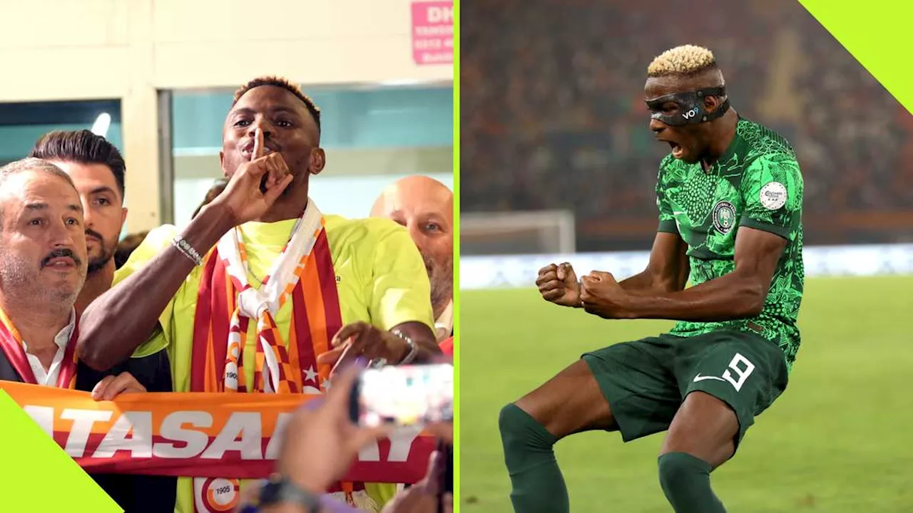 Victor Osimhen Performs Galatasaray’s Iconic Celebration After Napoli Transfer: Video