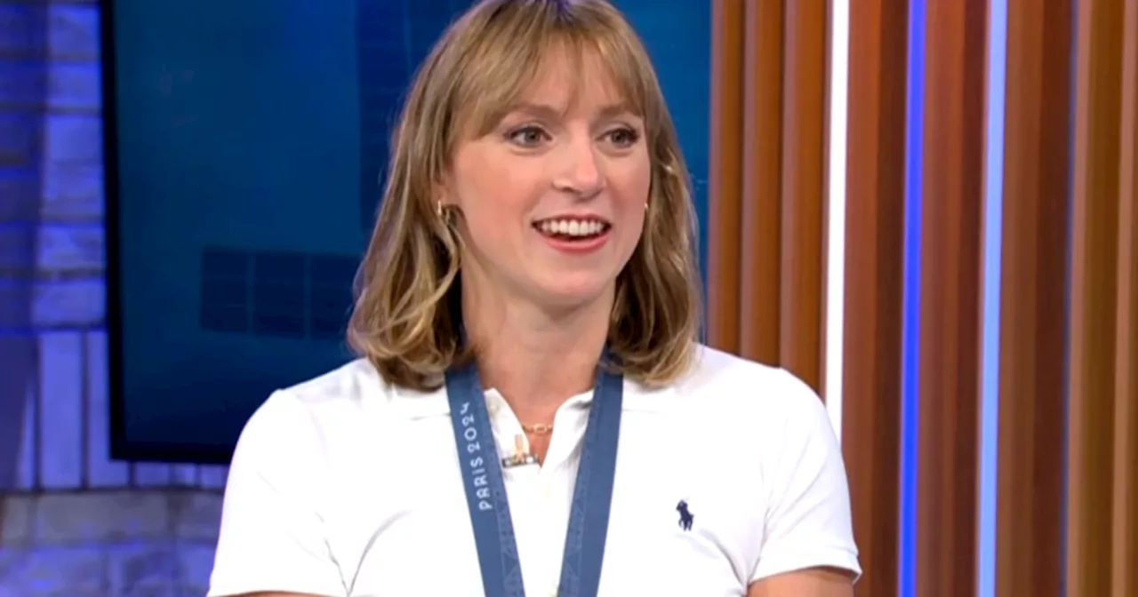 Olympian Katie Ledecky hopes to inspire young swimmers as she aims for 2028 Los Angeles Games