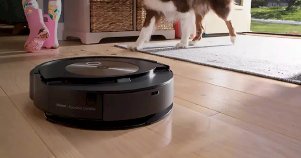 Save 50% on a 2-in-1 iRobot Roomba robot vacuum and mop for fall cleanup