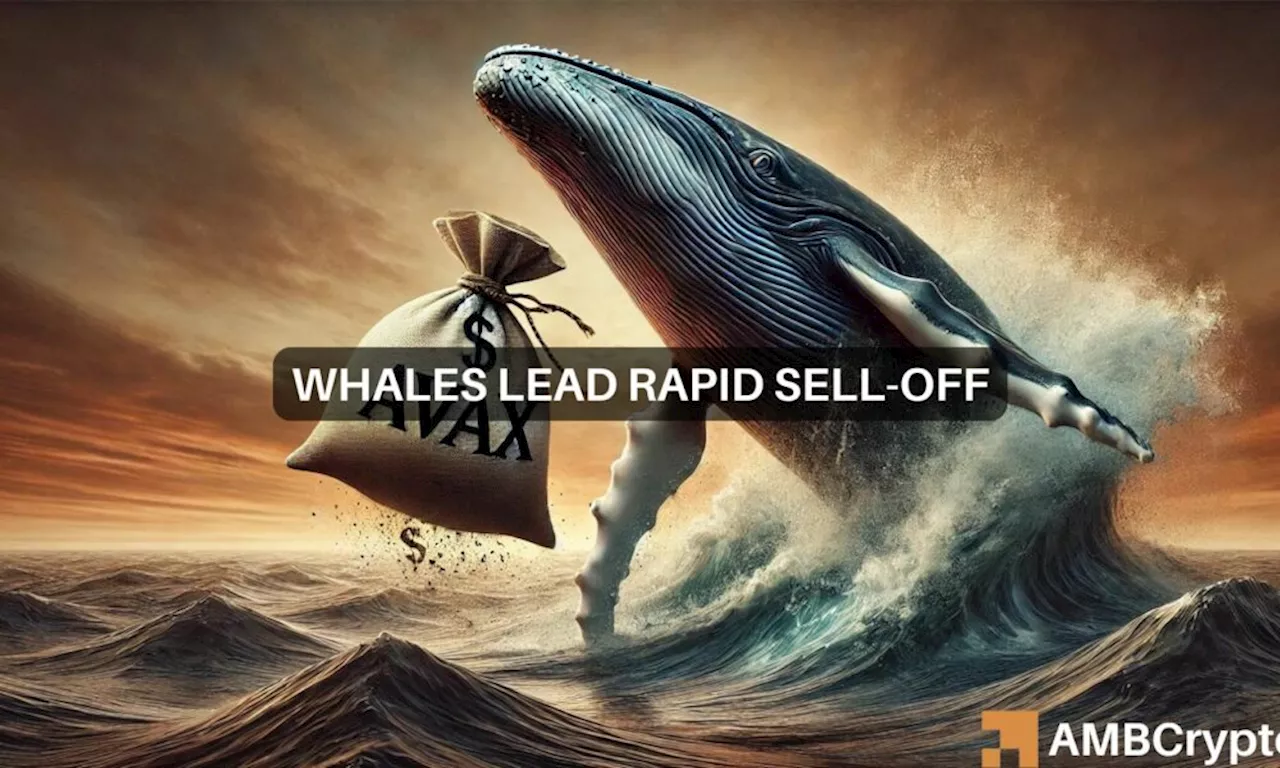 AVAX alert: Why a drop to $11 could be near as whales exit the market