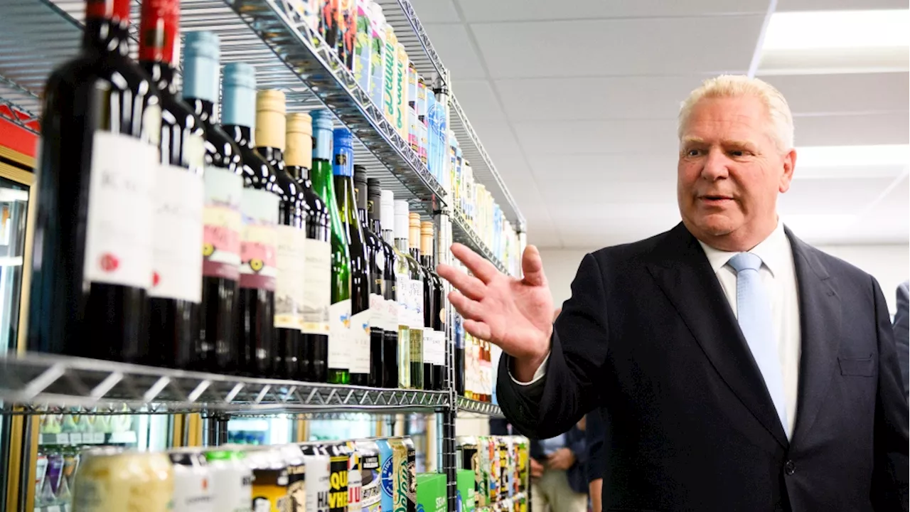 Ontario alcohol expansion: Ford says convenience stores located near schools will be 'very responsible'