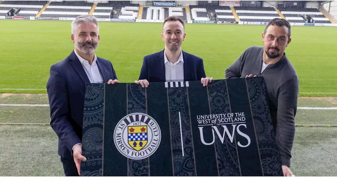 St Mirren agree landmark university partnership as Paisley institutions team up