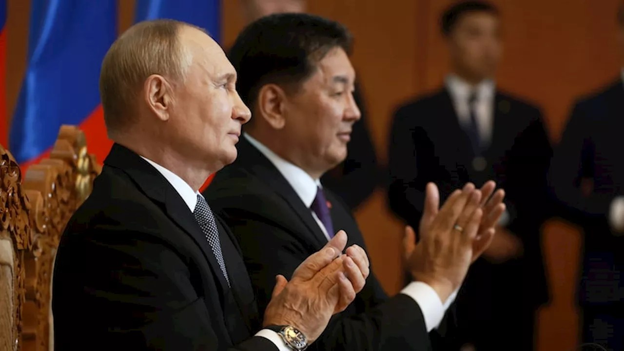 Putin challenges international warrant for his arrest with visit to Mongolia