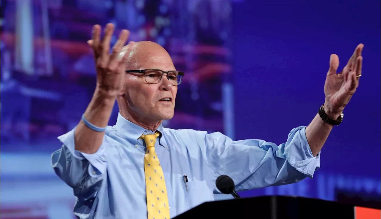 James Carville lays out path for ‘underdog’ Harris to beat Trump