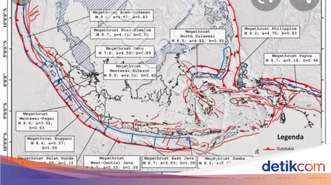 Peneliti BRIN Ungkap 2 Ancaman Gempa Megathrust, Waspada!