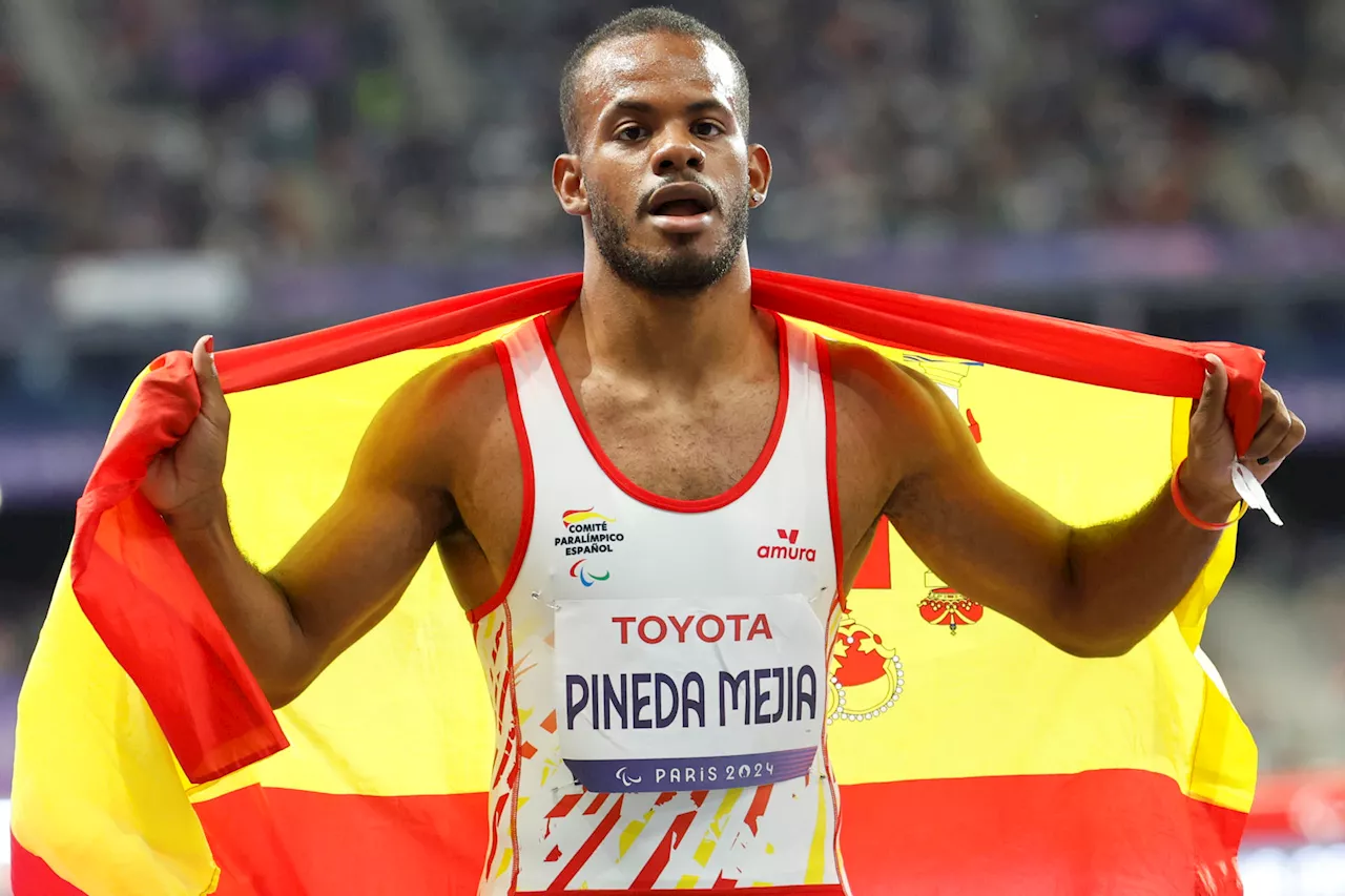 David José Pineda, debut paralímpico con una plata en los 400