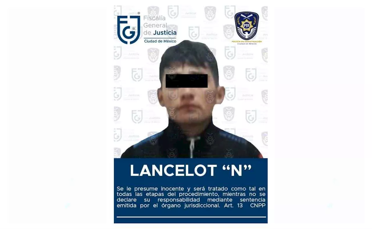 Detienen a Lancelot 'N'; responsable de asesinar a una persona tras discusión vial en Magdalena Contreras