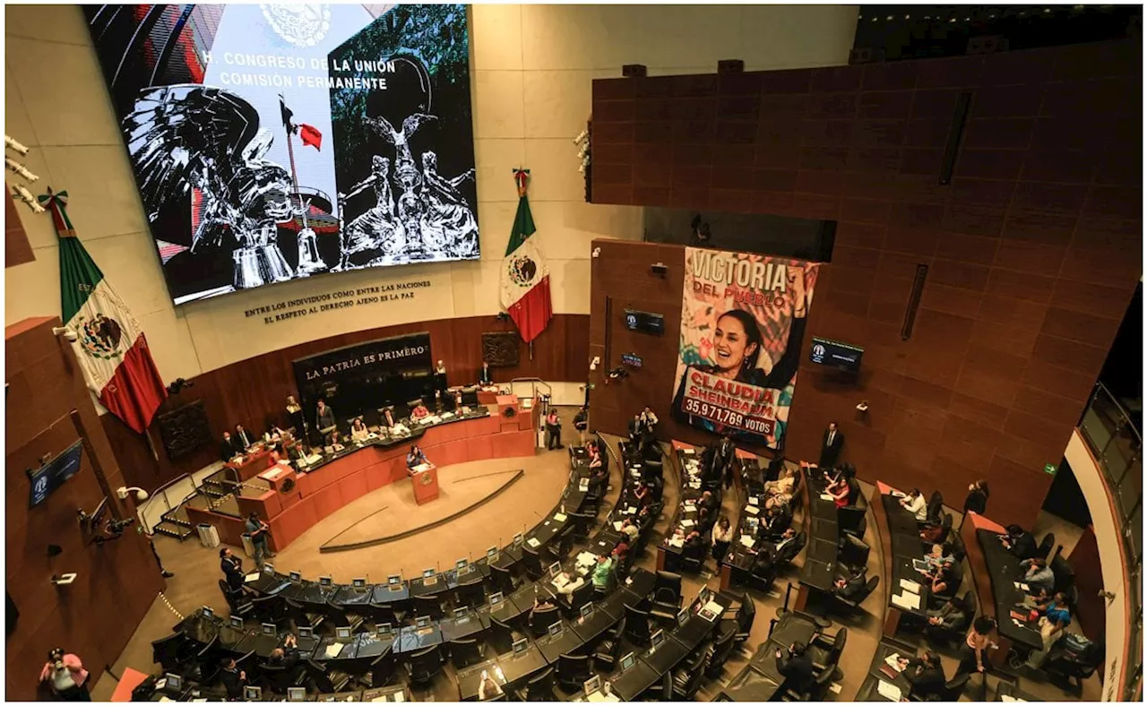 Senado avala 'fast track' para aprobar reforma judicial