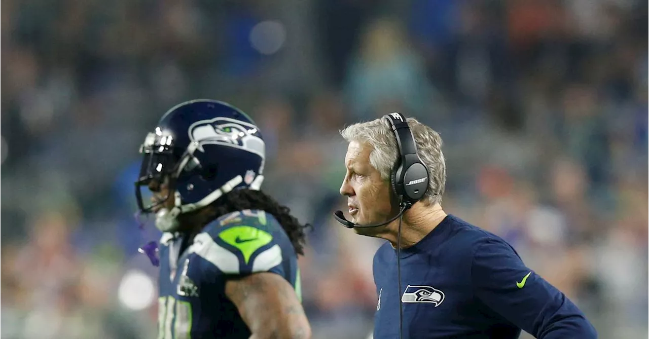 Seahawks legends Marshawn Lynch and Pete Carroll talk end of Super Bowl 49