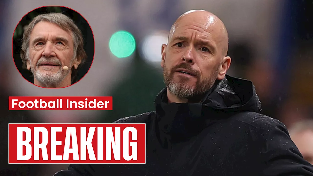 Erik ten Hag is new bookies sack favourite after Man United board’s update