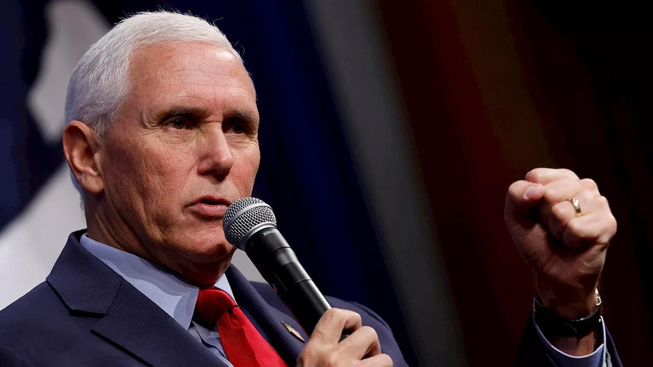 Pence urges GOP to unite behind Ukraine in bid to counter China, Russia