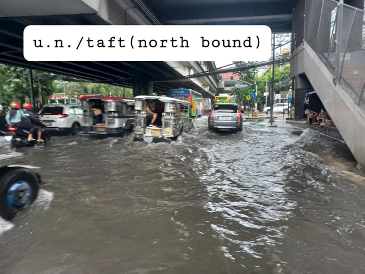 Enteng continues to flood parts of Metro Manila