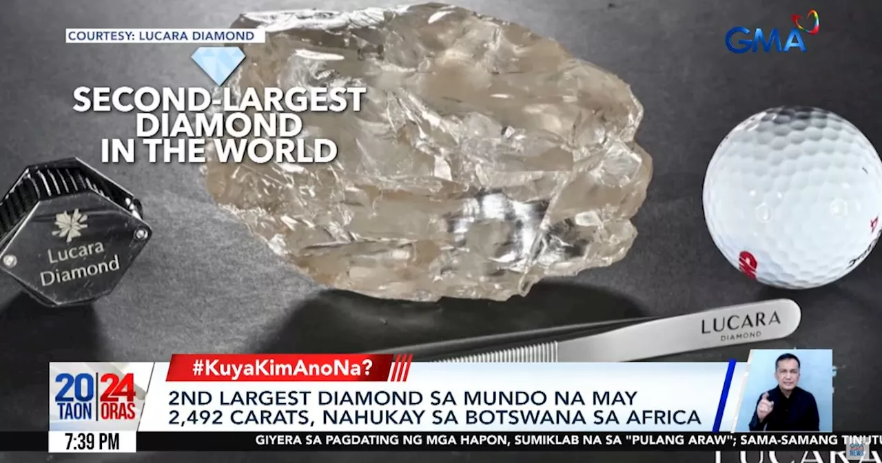 World's second largest diamond found in Botswana