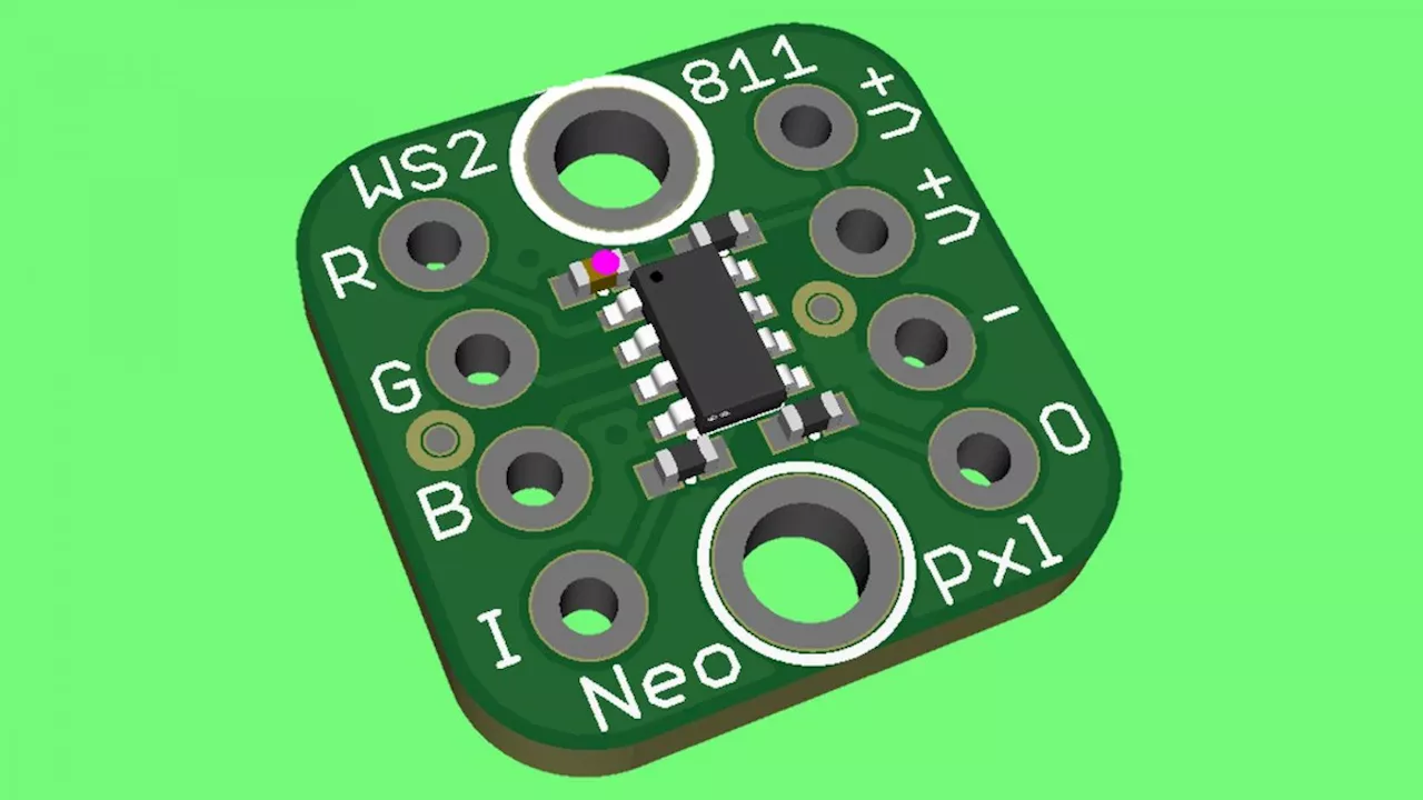 Breakout-Board: beliebige (RGB)-LEDs über das Neopixel-Protokoll ansteuern