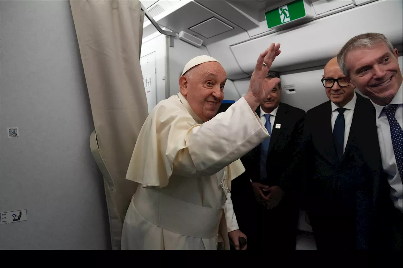 Pope Francis heads to Indonesia, first stop in four-nation tour