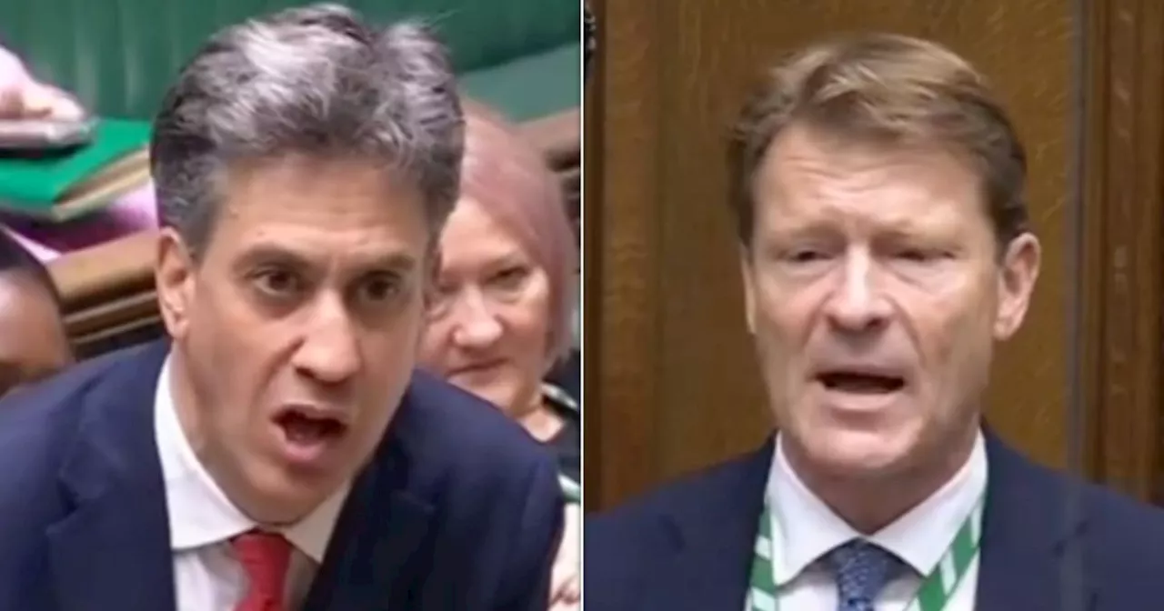 Ed Miliband Slaps Down Reform UK's Richard Tice Over Green Energy