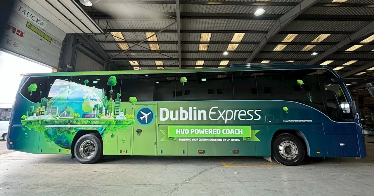 Dublin Express becomes first transport operator in Ireland to use vegetable oil