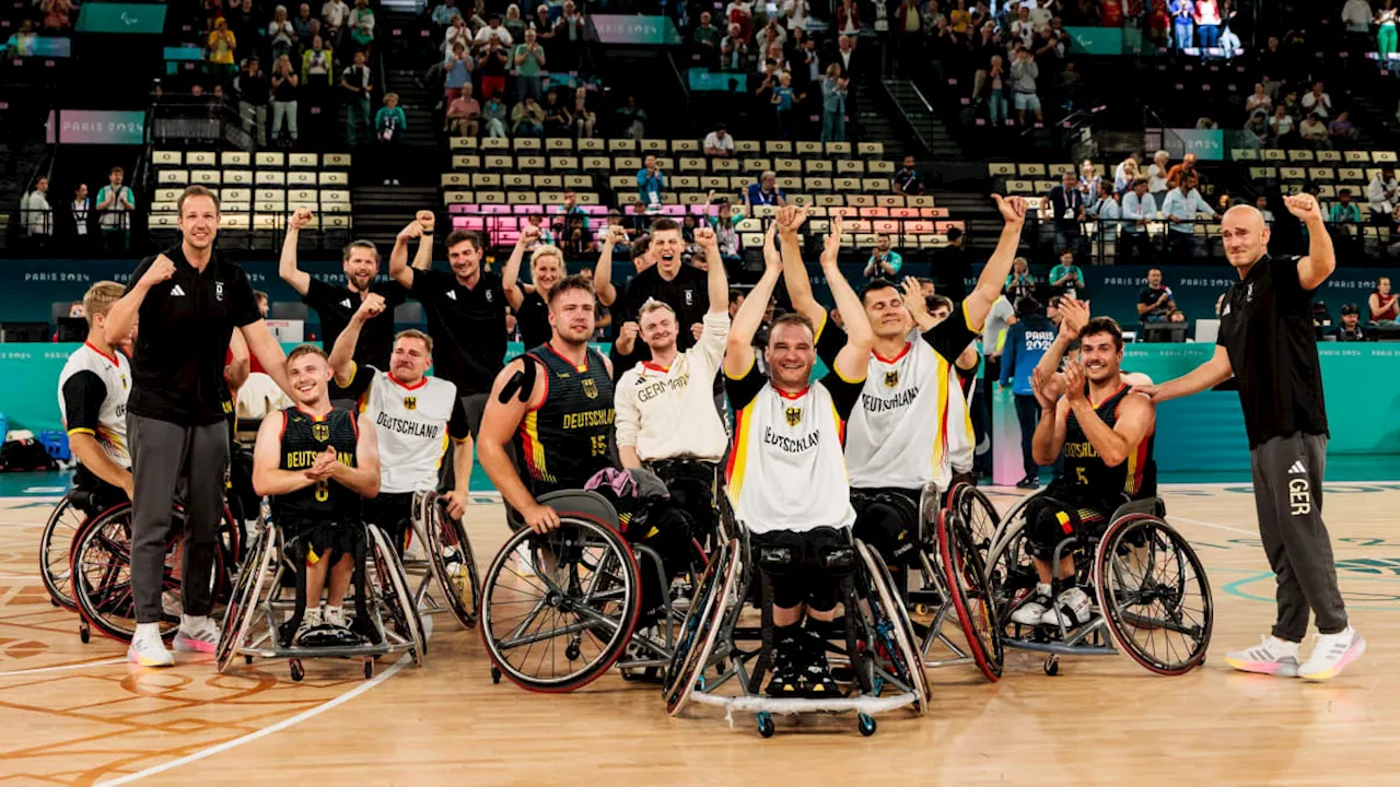 Deutsche Rollstuhlbasketballer überraschend im Halbfinale