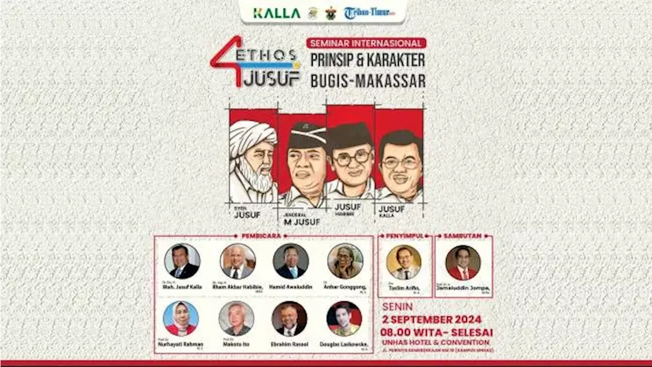 4 Tokoh Sulsel Jadi Memorial Lecture dan Magnum Opus Dies Natalis ke-68 Unhas