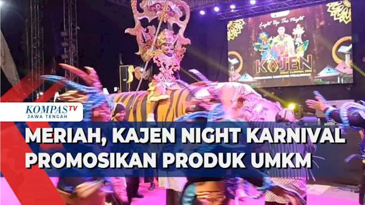 Meriah, Kajen Night Karnival Promosikan Produk UMKM