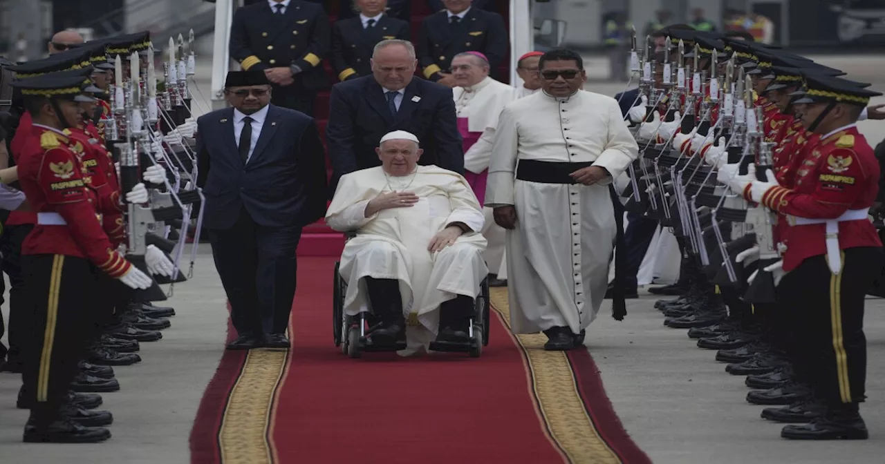 Pope opens Asia odyssey in Indonesia to rally Catholics, hail religious tolerance