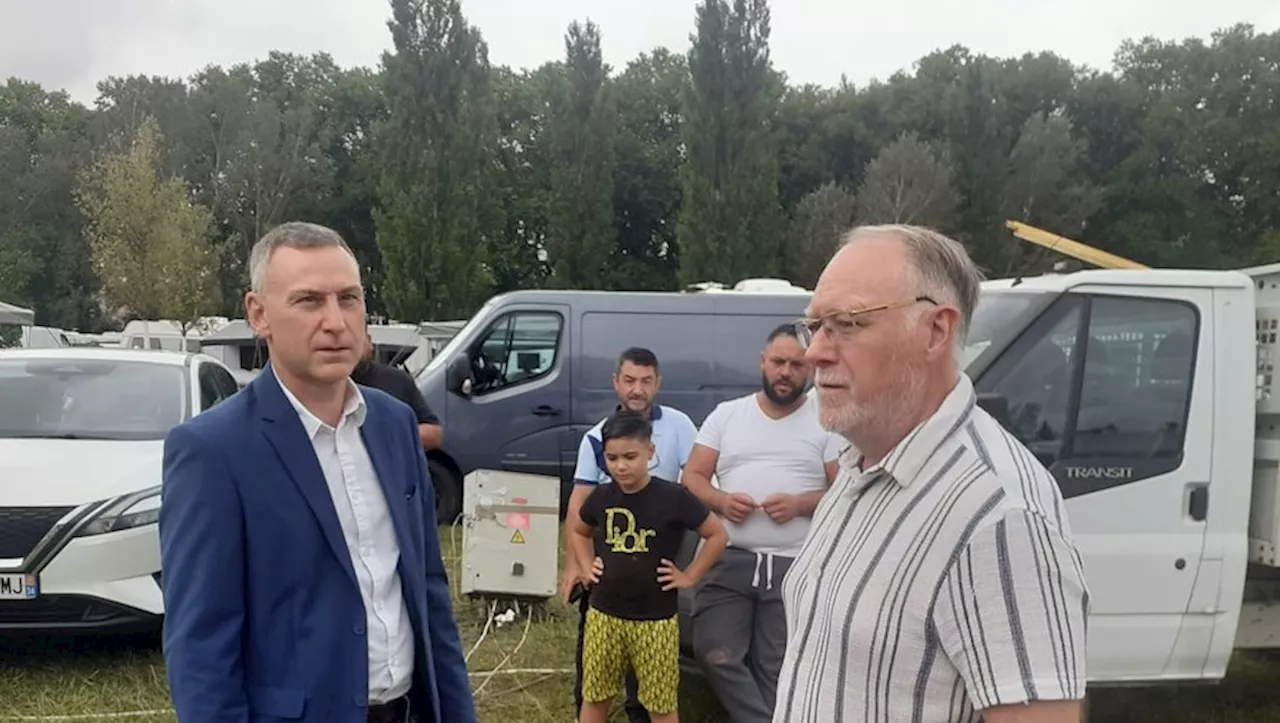 Au sud de Toulouse, plus de 2000 gens du voyage s’installent sur un terrain faute d’aire adaptée