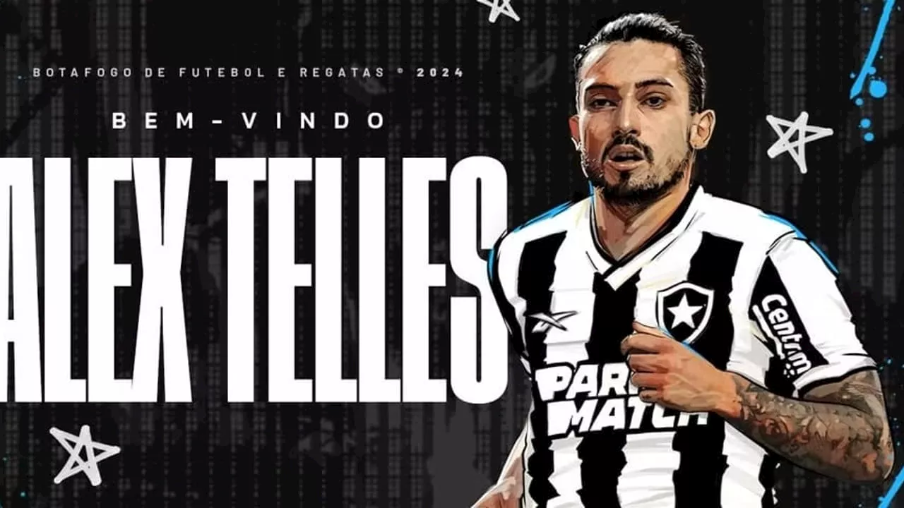 Botafogo anuncia contratação de Alex Telles