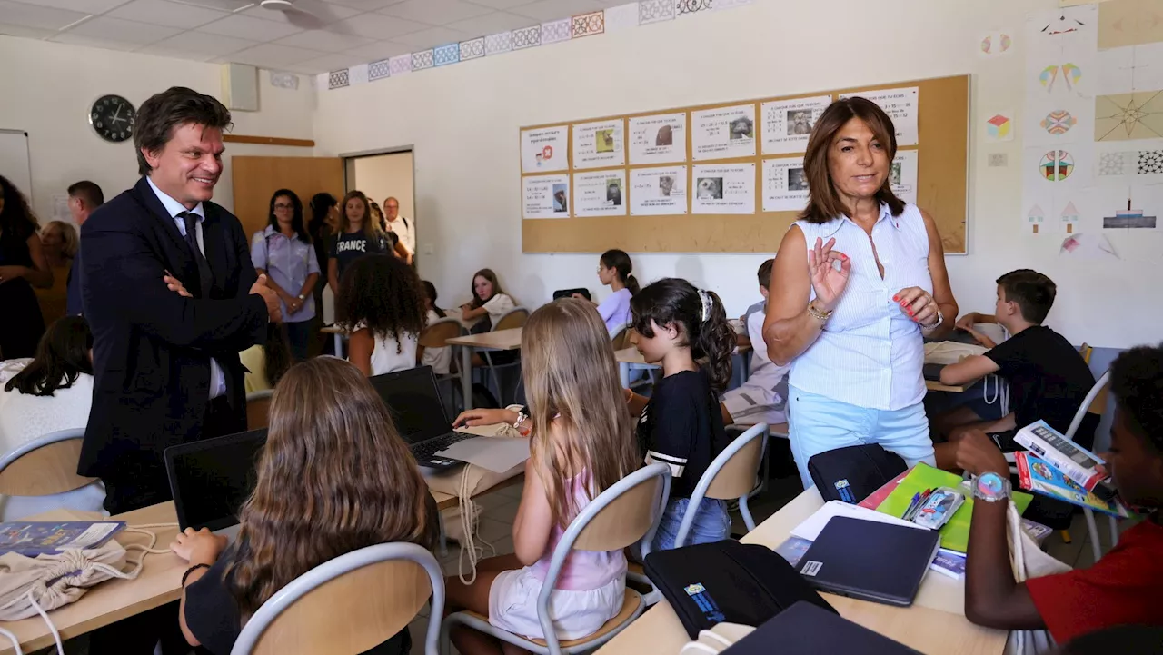 Rentrée scolaire à Marseille : 'Le téléphone portable n'a pas sa place ici', insiste Martine Vassal