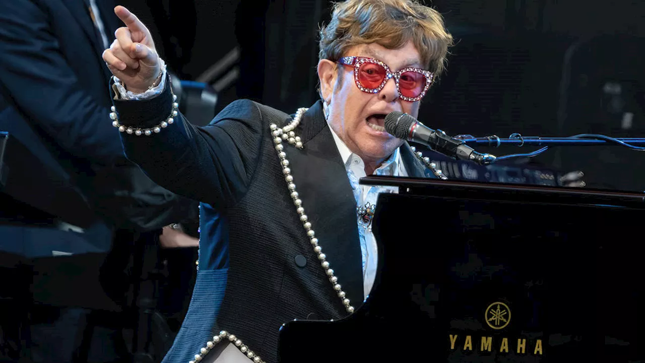 Sir Elton John reveals health battle has left him with 'limited vision'