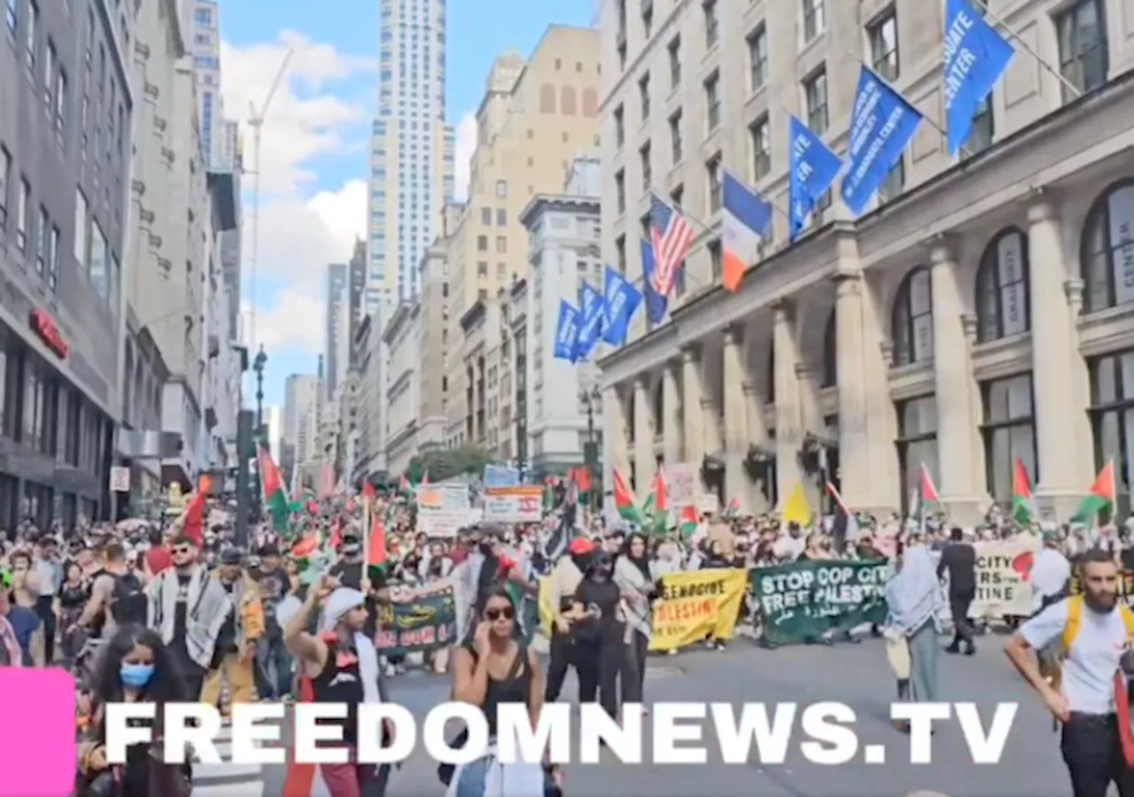 Pro-Hamas Mob Terrorizes New York City During Labor Day Weekend