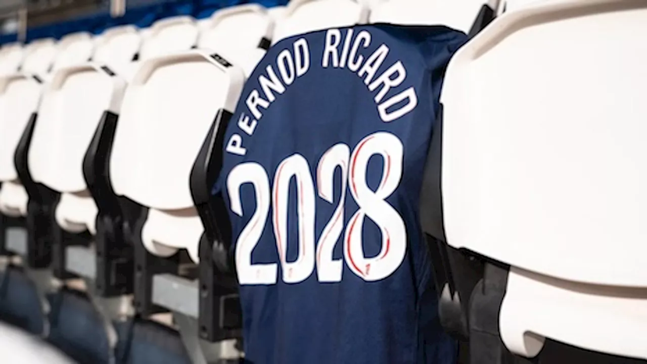 Pernod Ricard named official partner of Paris Saint-Germain