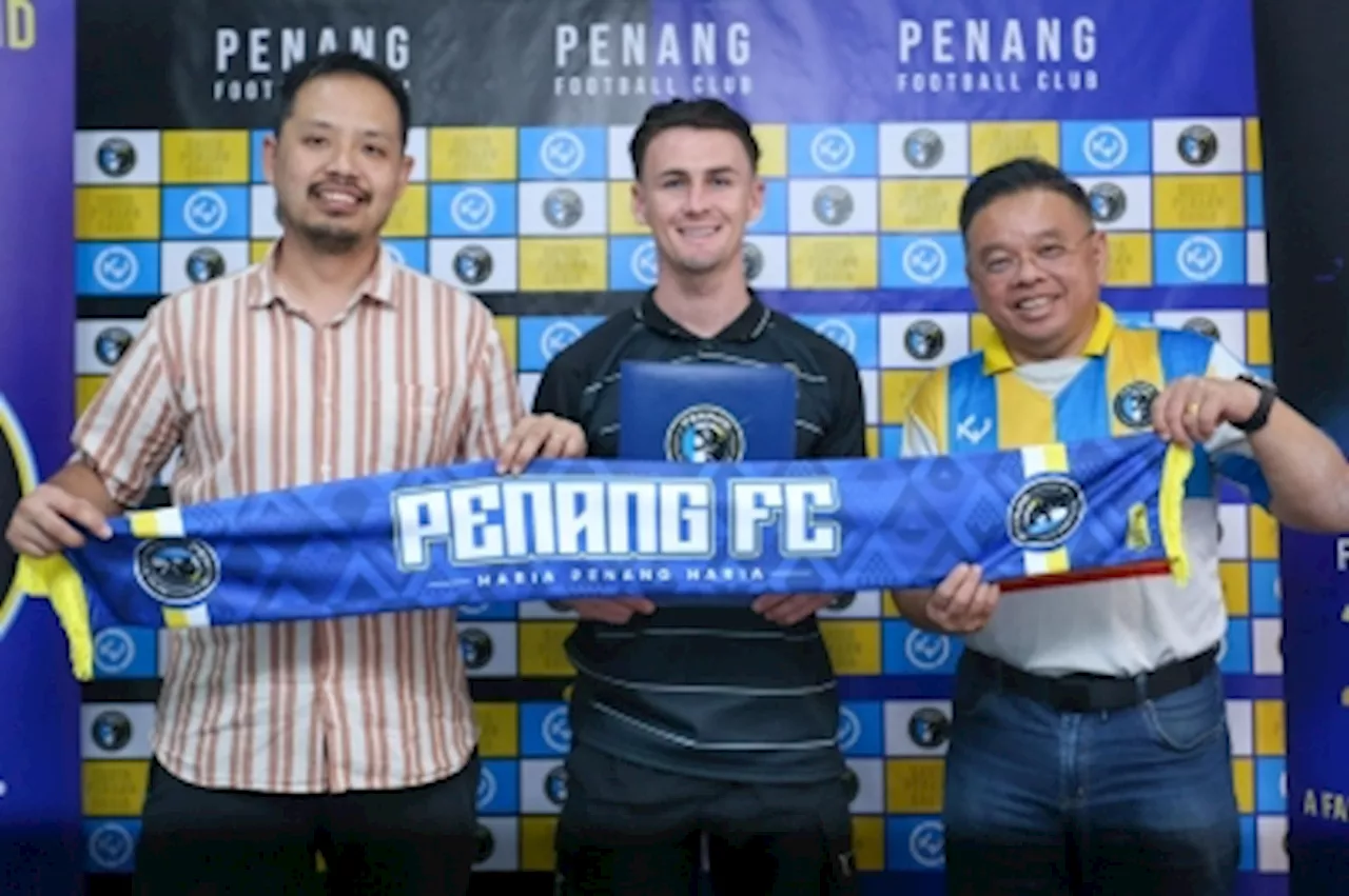 Aussie forward Dylan Wenzel-Halls now with Penang FC, ending Black Panther rumours