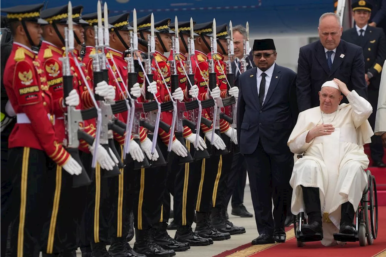 Pope opens Asia odyssey with stop in Indonesia to rally Catholics, hail religious freedom tradition