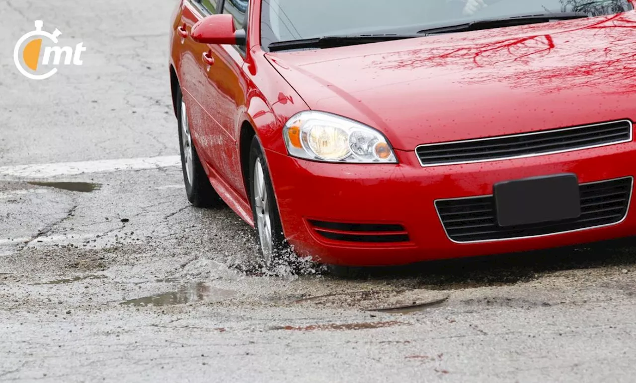 ¿Caíste en un bache? Así puedes obtener el reembolso por daños GRATIS