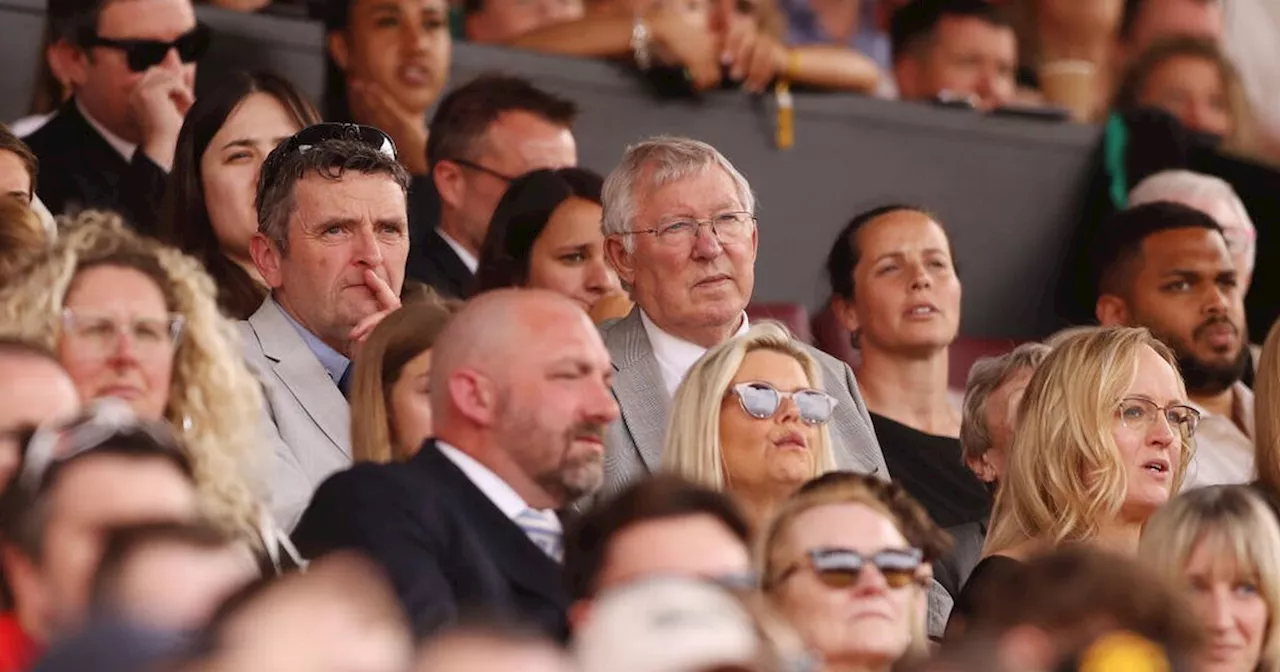 I sat with Sir Alex Ferguson for Man United vs Liverpool and it was really sad