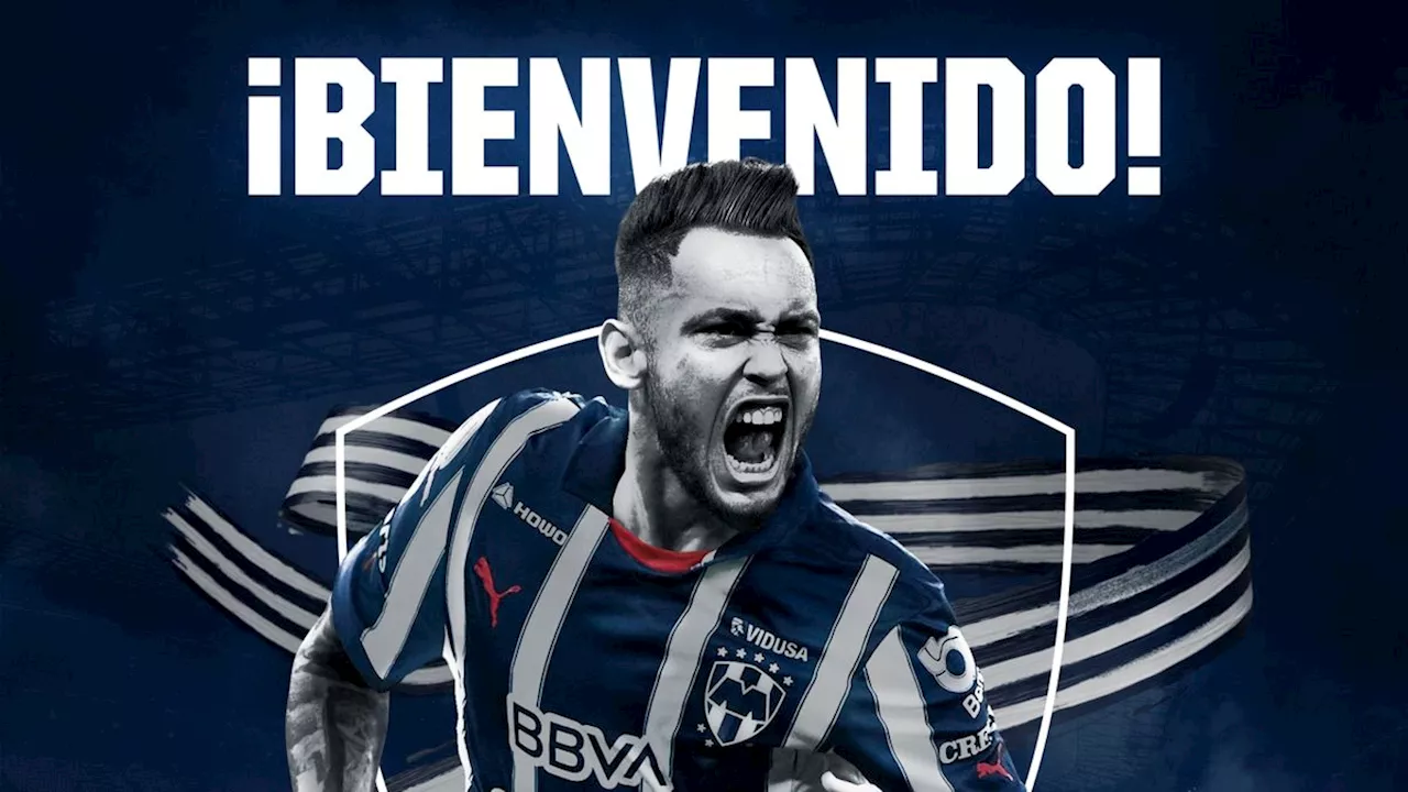 Rayados de Monterrey presentó a Lucas Ocampos: será dirigido por Martín Demichelis