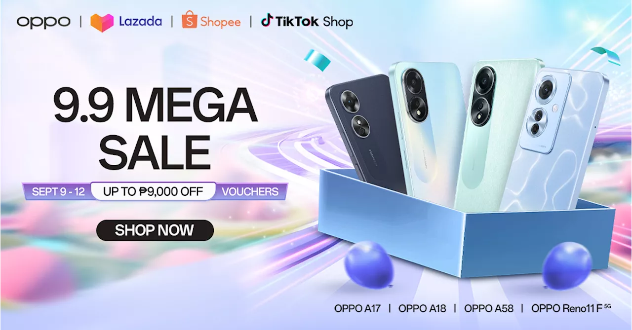 Start your Early Holiday shopping spree with OPPO’s 9.9 Sale!