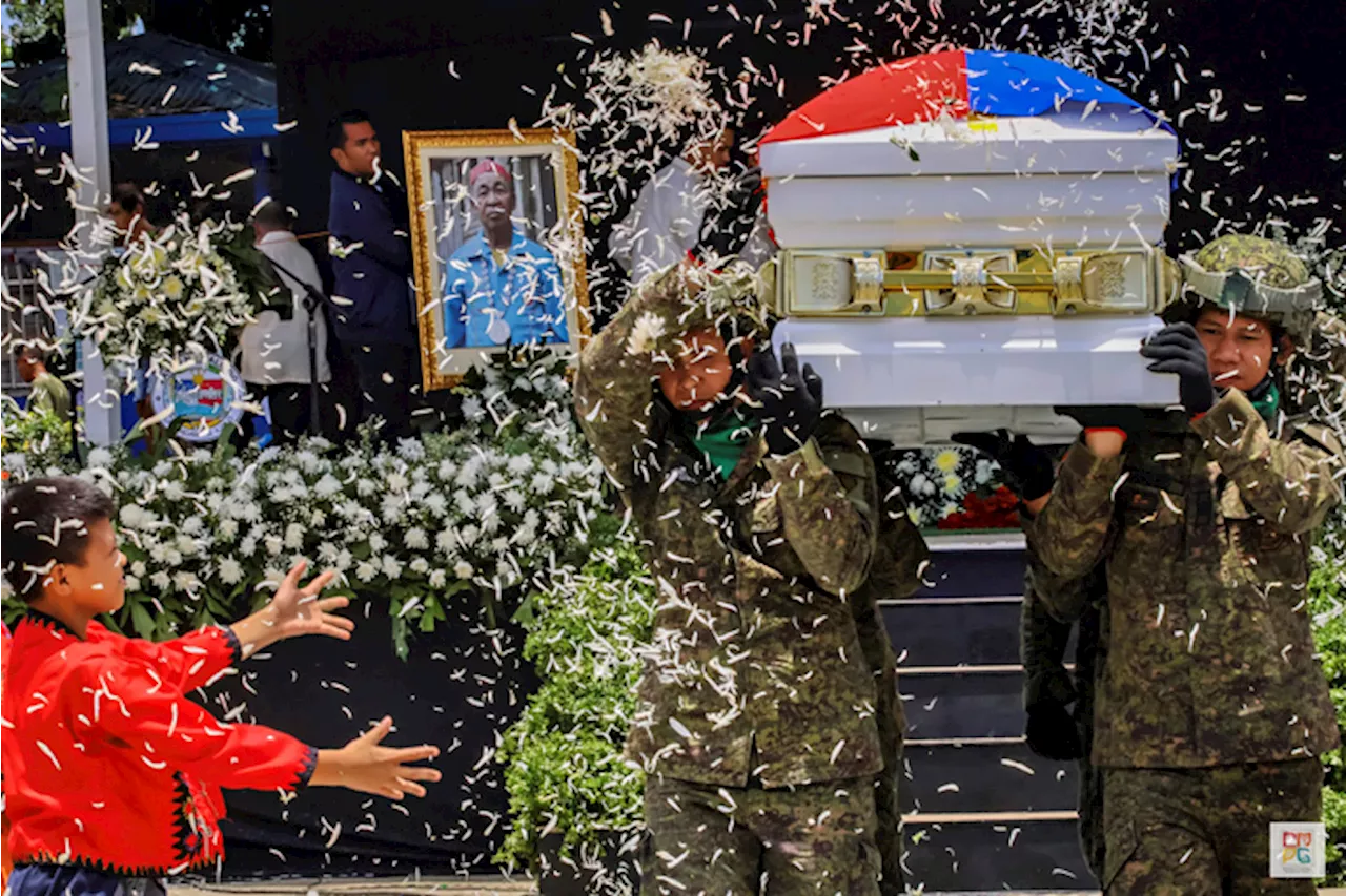 State funeral for cultural icon Federico Caballero held in Iloilo