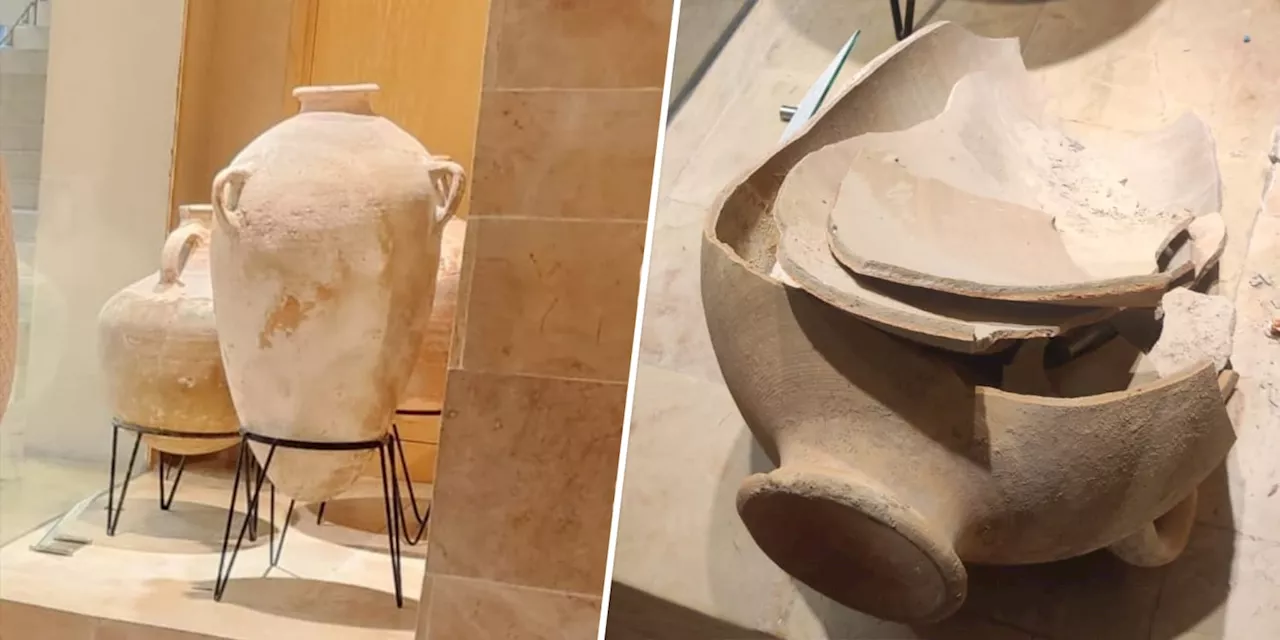 4-year-old boy accidentally breaks a 3,500-year-old artifact in museum