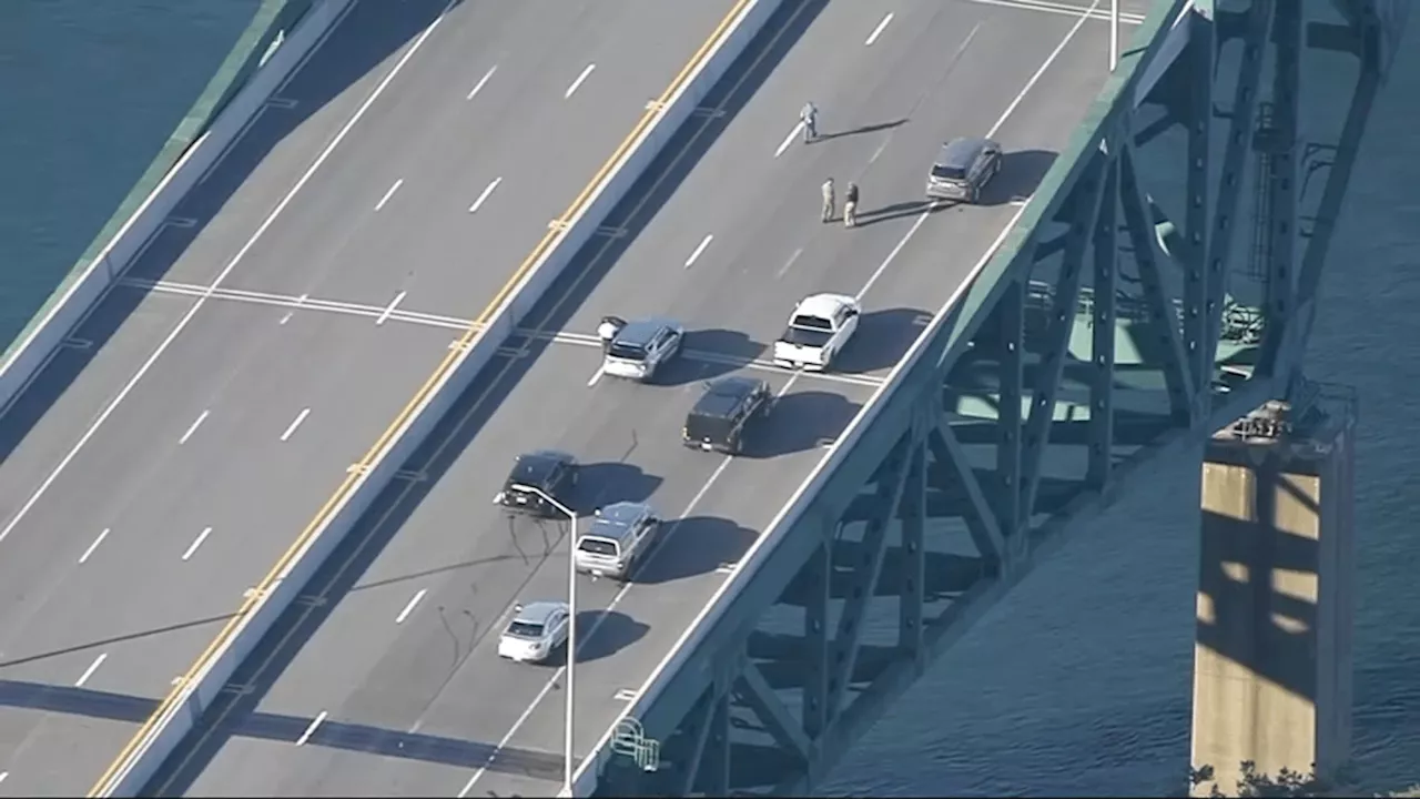 Man shot to death by police on I-95 bridge after killing wife; 8-year-old son found dead in car