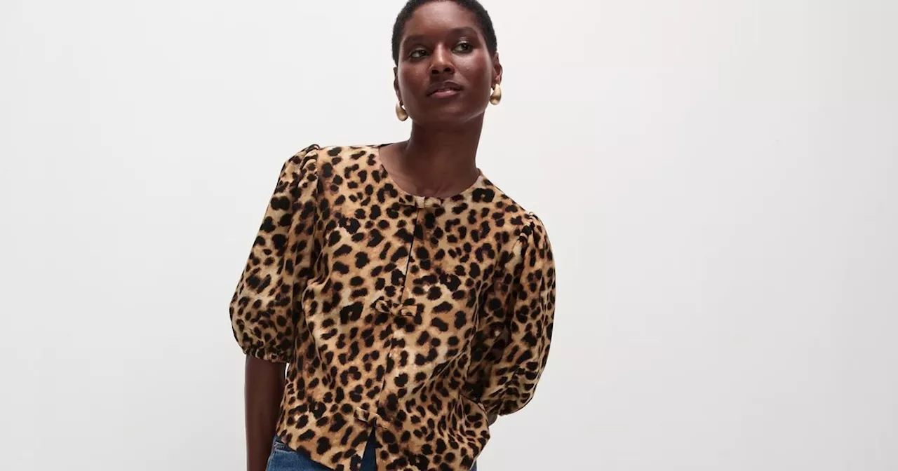 'I've found the best alternative to Ganni's leopard blouse