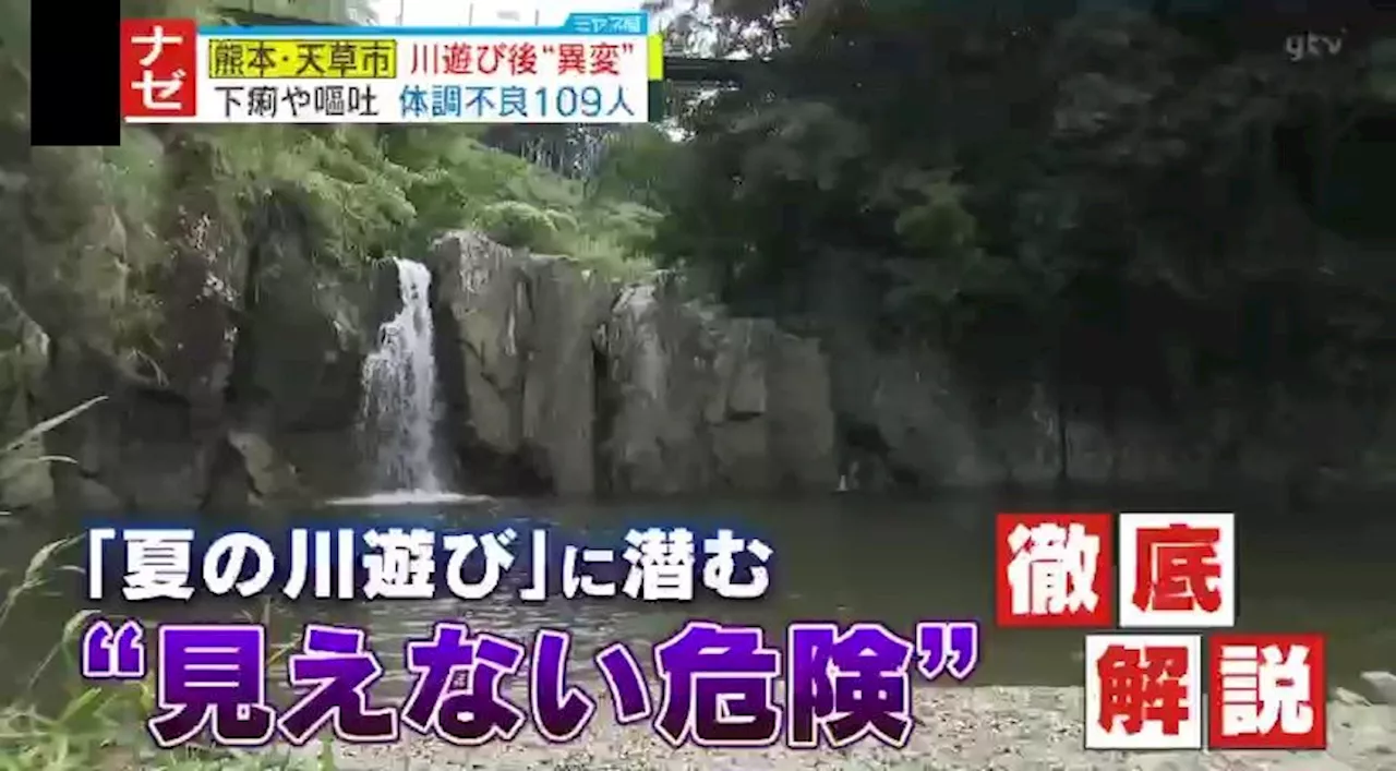 【独自解説】川遊びした100人以上が医療機関を受診する異常事態―原因は『ノロウイルス』か？専門家が危惧する死亡例もある感染症の恐れ…川に潜む“見えない危険”と、その対策｜日テレNEWS NNN