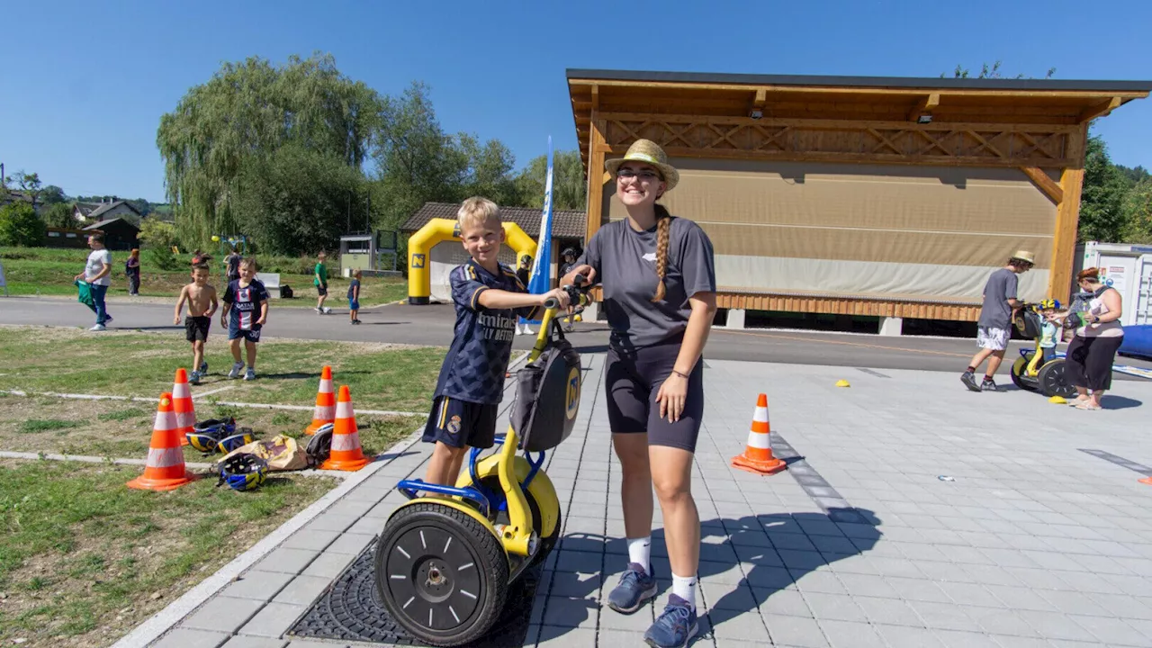 Action und ein sportlicher Stargast beim Regionssporttag in Kirchberg