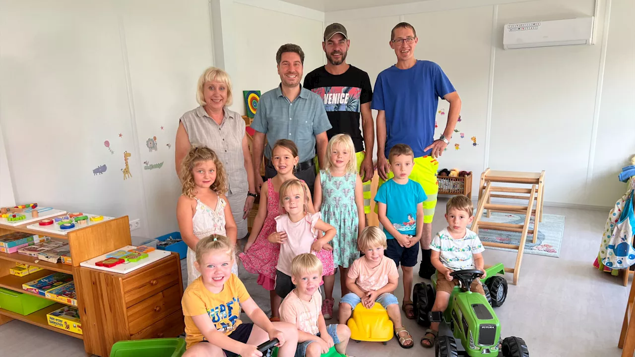 Kindergarten-Zubau wurde in Perschling nun in Betrieb genommen