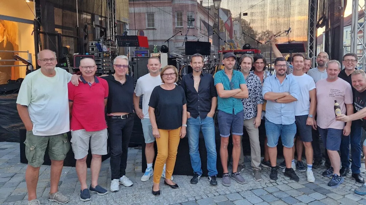 Musik am Stadtplatz: Gmünder Schlagernacht wurde wiederbelebt